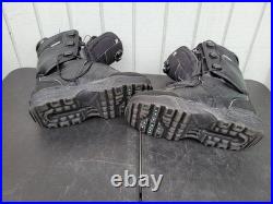 Salomon Dialogue Wide Snowboard Boots Men's 8.5 Black Heat Moldable 111195