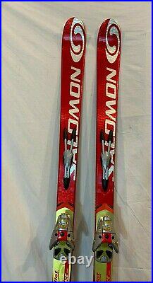 Salomon Equipe 10 185cm 100-66-93 r=23m Skis Salomon 900S Bindings & Race Plates