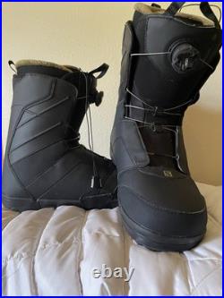 Salomon Faction BOA Men's Snowboard Boots Black Medium Flex All Mountain