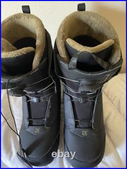 Salomon Faction BOA Men's Snowboard Boots Black Medium Flex All Mountain