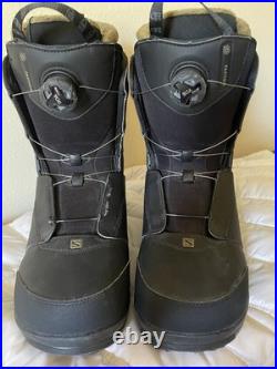 Salomon Faction BOA Men's Snowboard Boots Black Medium Flex All Mountain