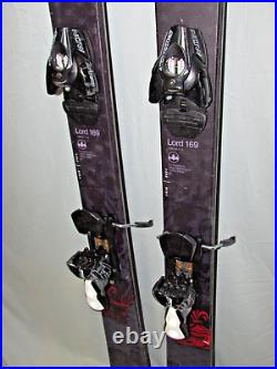 Salomon LORD Rocker Shape all mountain skis 169cm with Salomon Z11 ski bindings