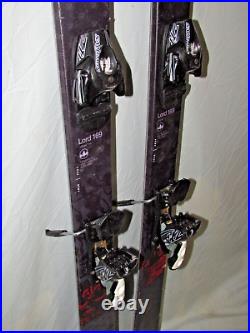 Salomon LORD Rocker Shape all mountain skis 169cm with Salomon Z11 ski bindings