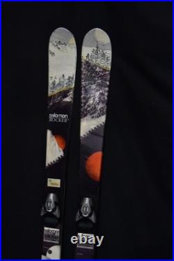 Salomon Rocker2 90 Skis Size 169 CM With Salomon Bindings
