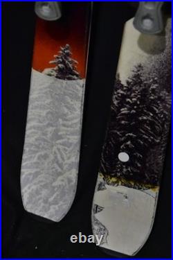 Salomon Rocker2 90 Skis Size 169 CM With Salomon Bindings