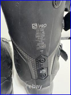 Salomon S/PRO HV 120 Ski Boots Size 26 GripWalk 100 mm Custom Shell Over Pivot