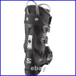 Salomon S/Pro Supra BOA 110 Men's All-Mountain Ski Boots, Black/Beluga/Titanium Salomon S/Pro Supra BOA 110 Men's All-Mountain Ski Boots, Black/Beluga/Titanium