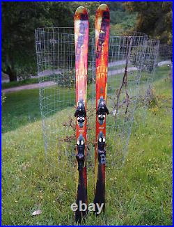 Salomon SCREAM 10 Xtra HOT skis skiis 175cm Spaceframe S912 Adjustable bindings