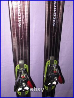 Salomon Scrambler 8 HOT al mtn skis 166cm w Salomon s912 PILOT adjust. Bindings