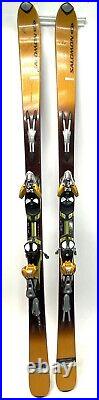 Salomon Scream 10 Pilot 180CM Skis With Bindings Magnesium All Mountain