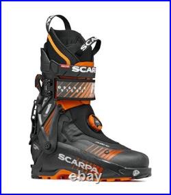 Scarpa F1 LT Men's Ski Boots, Carbon/Orange, M26