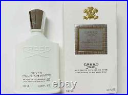 Silver Mountain Water by Creed, 3.3 oz EDP Spray for Unisex New In Box Authentic