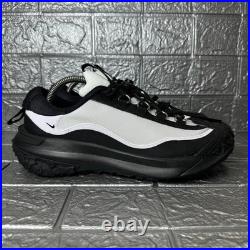 Size 11 Nike ACG Mountain Fly 2 Low Comme des Garcons Black White FZ3311-101