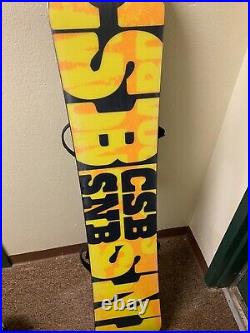 Snowboard kit. CSB 150 cm. BURTON boots size 9. FIREFLY Bindings size M. Goggles