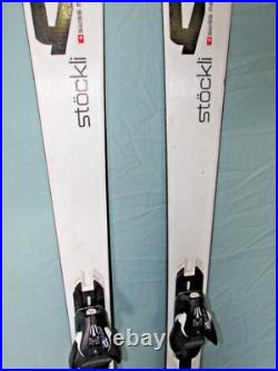 Stockli Gamma Scale all mtn skis 175cm with Salomon AM12 adjustable ski bindings Stockli Gamma Scale all mtn skis 175cm with Salomon AM12 adjustable ski bindings