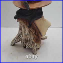 Stu Martin Baptiste #129/2500 Mountain Man Frontier Man Bust Sculpture Signed