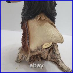 Stu Martin Baptiste #129/2500 Mountain Man Frontier Man Bust Sculpture Signed