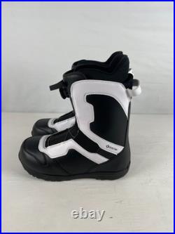System Men's APX Pro Twist Snowboard Boots, Black/White, 13