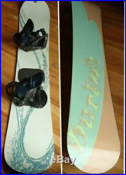 TUNED & READY TO RIDE! All mountain BURTON 159 cm snowboard + bindings M/L