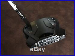 TaylorMade My Spider X 35 All Black Slant Neck Putter SS Grip with Cover MINT