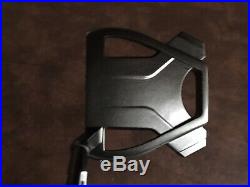 TaylorMade My Spider X 35 All Black Slant Neck Putter SS Grip with Cover MINT