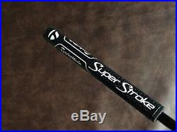 TaylorMade My Spider X 35 All Black Slant Neck Putter SS Grip with Cover MINT