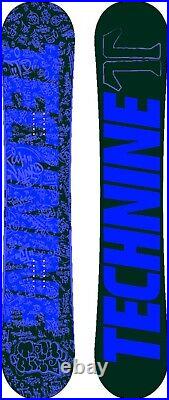 Technine The Icon Flat Rock Snowboard Men's 153 cm, All Mountain Twin New 2024