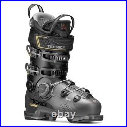 Tecnica Mach BOA MV 100 Men's Ski Boots, Race Grey, M26.5 MY27