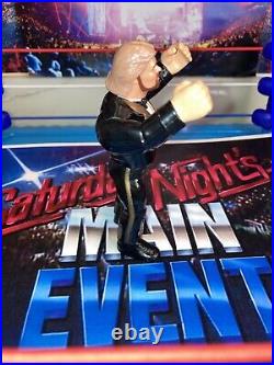 Ted DiBiase Million Dollar Man Black Suit (1991) Hasbro 5 WWF Figure NEAR MINT