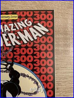 The Amazing Spider-man 300 First Appearance Of Venom All White Page mini MINT