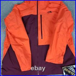 The North Face Jacket Mens 2XL Orange Red Free Thinker New All Mountain XXL