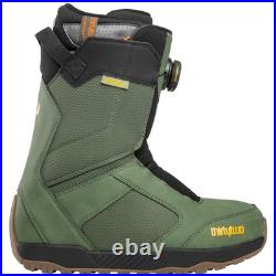 ThirtyTwo Shifty BOA Men's Snowboard Boots, Green, M13 MY27
