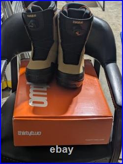 Thirtytwo Shifty Boa Tan/Black Snowboardimg Boots Men's Size 11