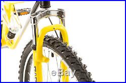 Titan Glacier PRO Mountain Bike Mens Yellow All Terrain Alloy Dual Suspension