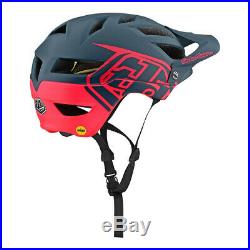 Troy Lee Designs A1 MIPS Classic Slate/Magenta Mountain Bike Helmet All Sizes