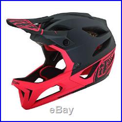 Troy Lee Designs Stage MIPS MTB Helmet Stealth Black/Pink Adult All Sizes
