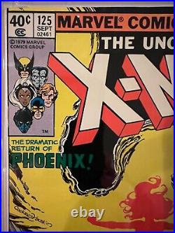 Uncanny X-Men #125 CGC 9.2 Near Mint- (WP) NEWSSTAND! 1st appearance of Proteus