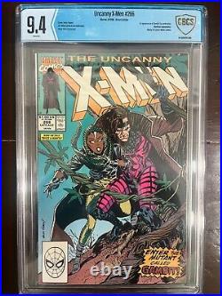 Uncanny X-Men #266 CBCS 9.4 1990 White Pages. 1st Appearance of Gambit