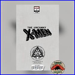 Uncanny X-men #1 Nathan Szerdy Exclusive Virgin Variant Gambit & Rogue Cgc 9.8