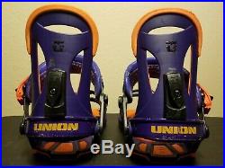 Union Force SL XL All Mountain Toe Cup Purple / Orange $270 MSRP