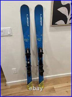 Used Elan Explore Skis Blue 152cm skis men's Withadjustable bindings