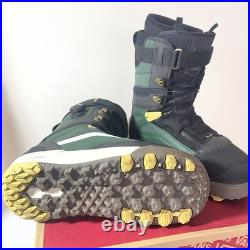 VANS Infuse Arthur Longo Men's Snowboard Boots Size 11 Black/Green Stiff Lace