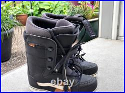 VANS V2 UltraCush Smartwool Heat Moldable Men's Snowboard Boots 11 Black VANS V2 UltraCush Smartwool Heat Moldable Men's Snowboard Boots 11 Black