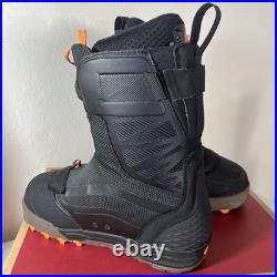 VANS Verse Range Bryan Iguchi Men's Snowboard Boots Size 9 Black/Orange BOA