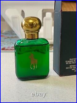 VINTAGE Ralph Lauren Polo Green Warner 44ml Cologne Splash FIRST FORMULATION