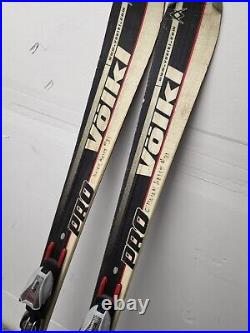 VOLKL 724 PRO ALL MOUNTAIN SKIS with MARKER MOTION 1200