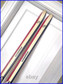 VTG K2 Competition Four 207 cm race skis Red White and Blue Beautiful condition