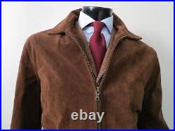 VTG Mint Banana Republic 100% genuine leather suede Adjustable waist Jacket M