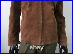 VTG Mint Banana Republic 100% genuine leather suede Adjustable waist Jacket M