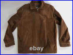 VTG Mint Banana Republic 100% genuine leather suede Adjustable waist Jacket M